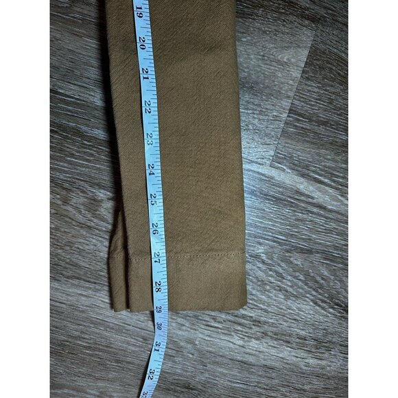 Everlane The Canvas Organic Cotton Pull-On Pant in Cappuccino Tan Size Small - Picture 8 of 8